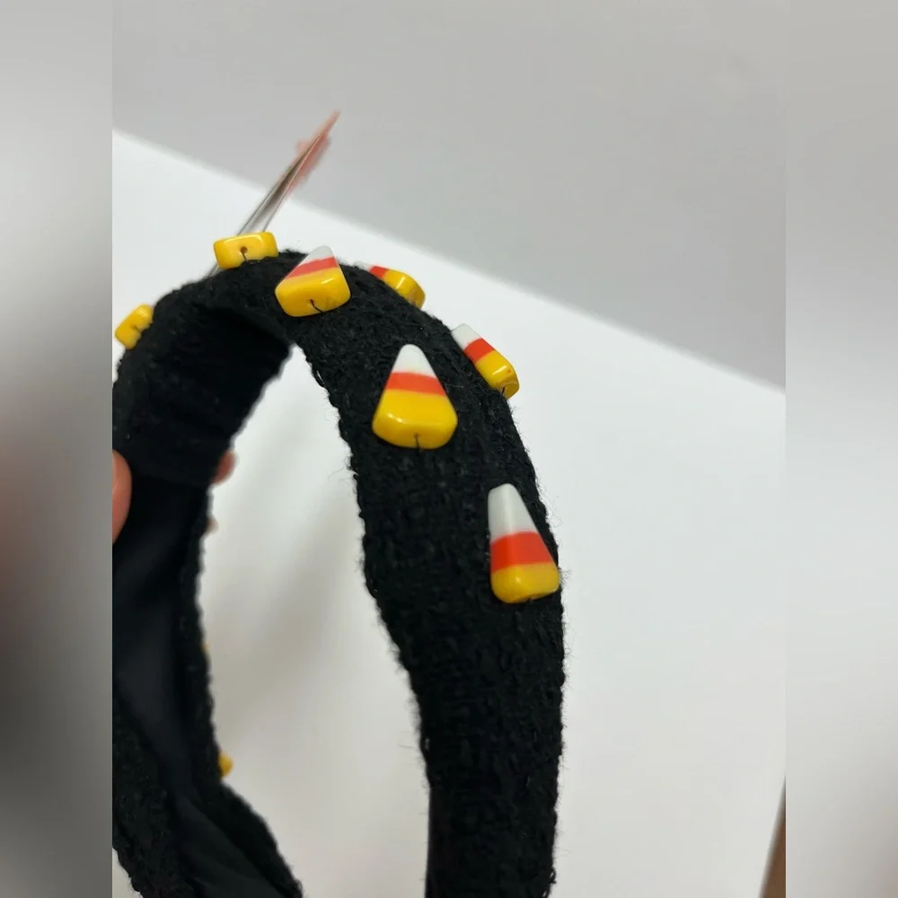 NWT ⚜️🖤⚜️ PIPER K Halloween Candy Corn Headband